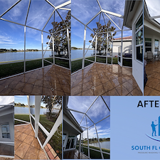 Pressure-Washing-of-home-patio-tile-floor-and-lanai-in-Bellaggio-community-located-in-Lantana-FL-33467 2